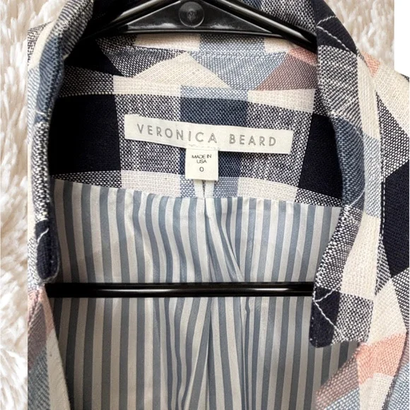 Veronica Beard Multicolor Plaid Blazer - Picture 6 of 7